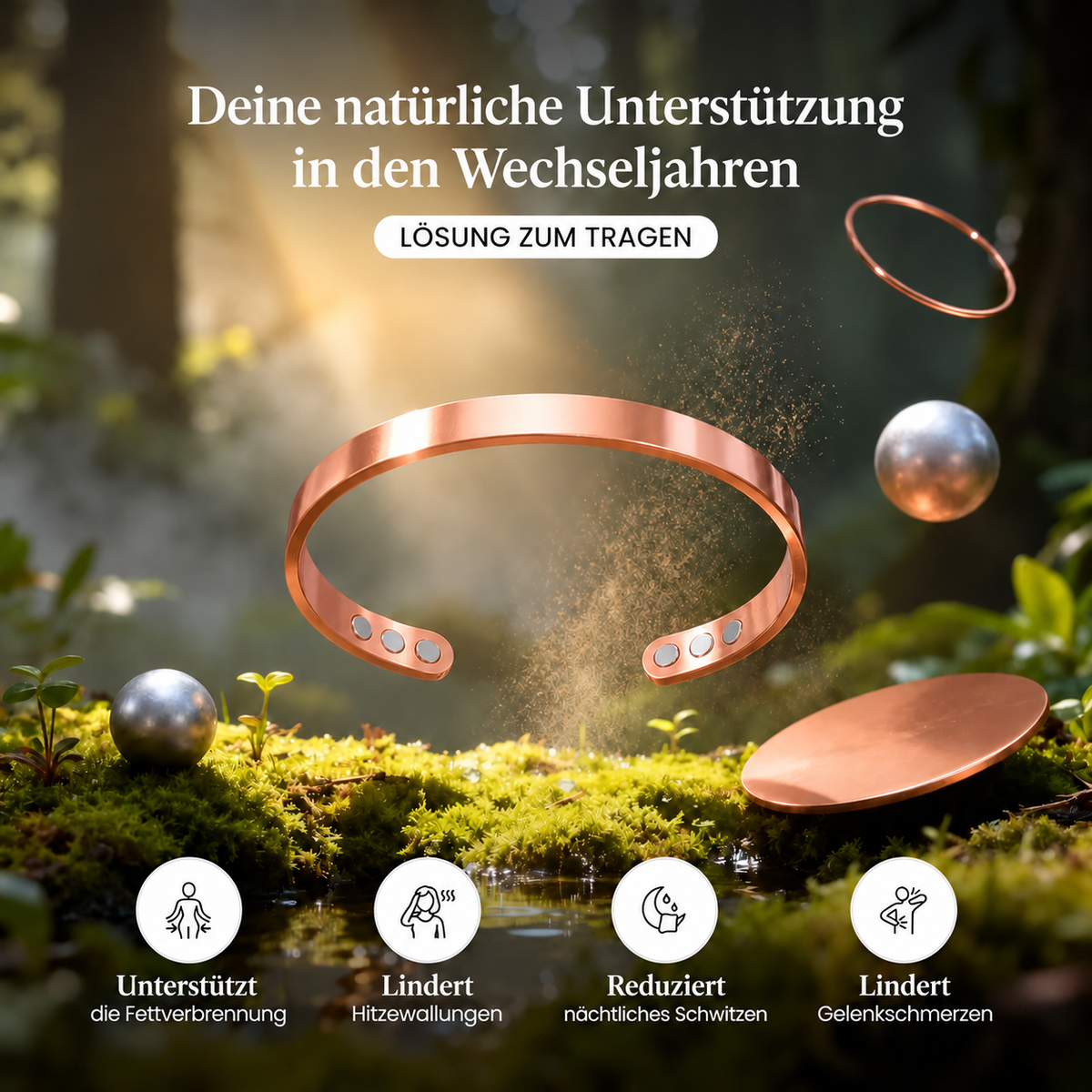 LUMA Armband | Deine natürliche Unterstützung in den Wechseljahren