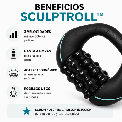 Masajeador corporal eléctrico SculptRoll™