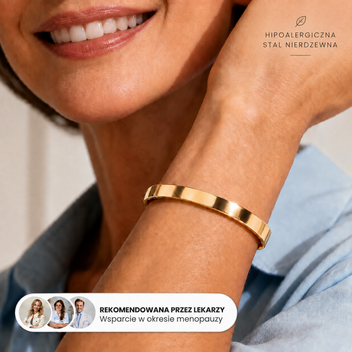 LUMA Bransoletka | Twoje naturalne wsparcie w okresie menopauzy
