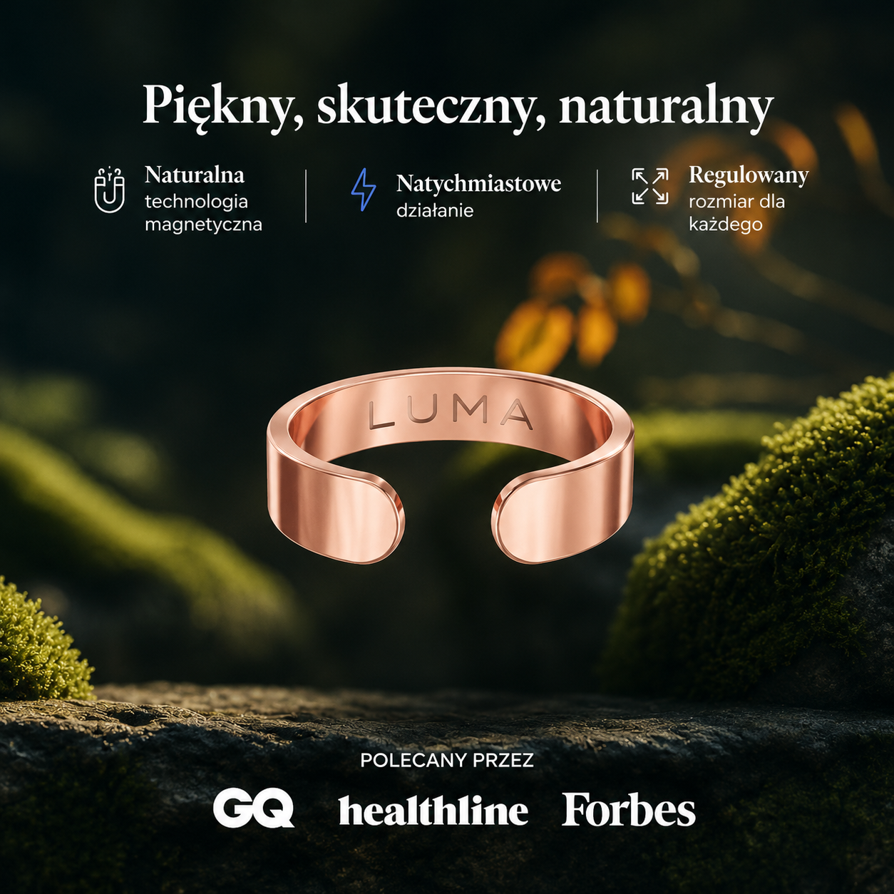 LUMA Ring | Wsparcie metabolizmu, równowagi i kontroli wagi