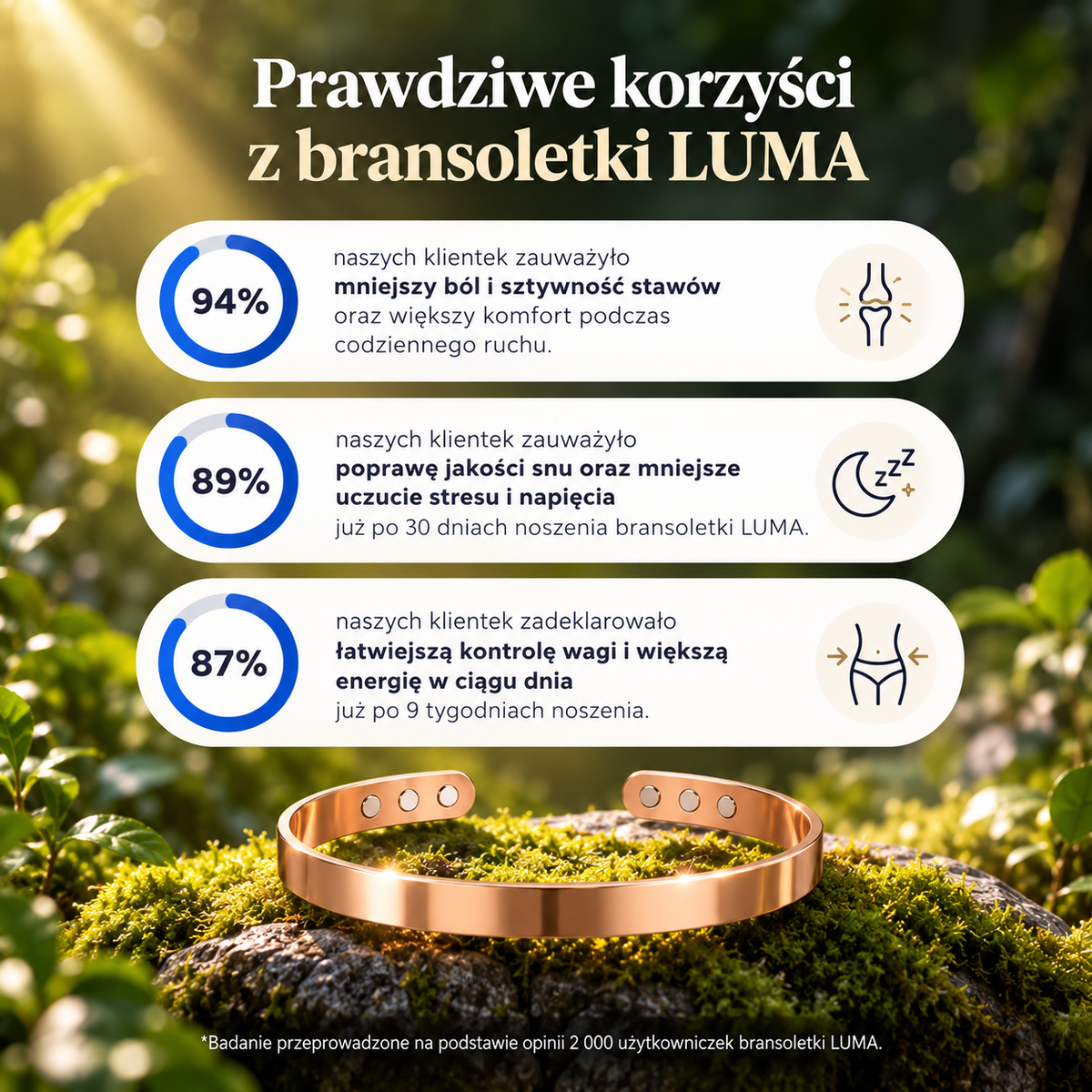 LUMA Bracelet | Votre soutien naturel pendant la ménopause